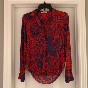 BCBGeneration animal print blouse